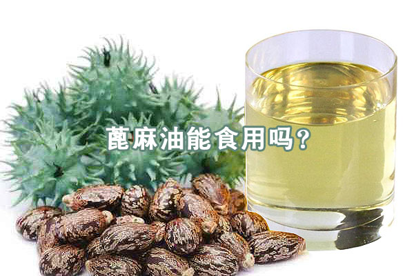 蓖麻油能食用嗎？